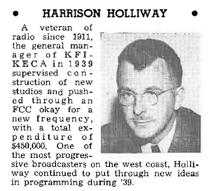 Harrison Holliway article