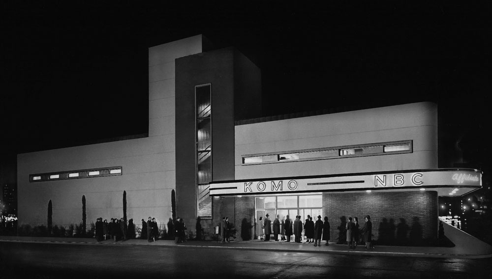 KOMO Studio, night view