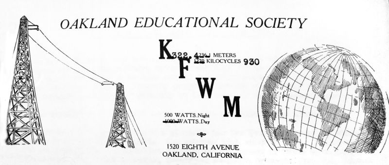 KFWM letterhead