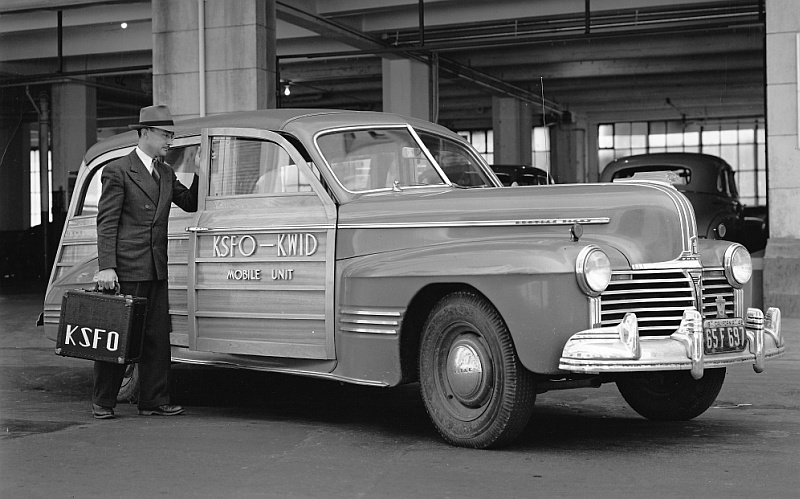 KSFO news car