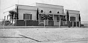 KFWB transmitter building, Baldwin Hills, 1937