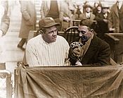 With Babe Ruth