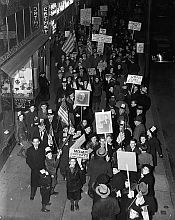 Couglin protesters